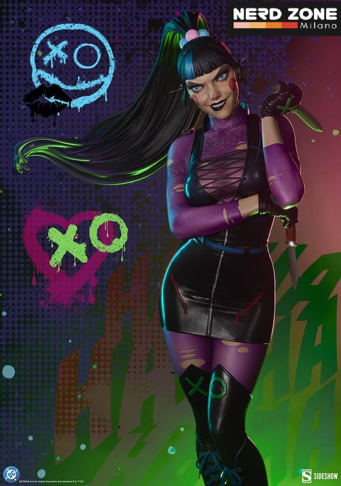 PRE ORDINE - SIDEHSOW - DC Comics Premium Format Figure Punchline 55 cm