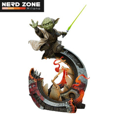 SIDEHSOW - Star Wars Mythos Statue Yoda 43 cm - Damaged packaging