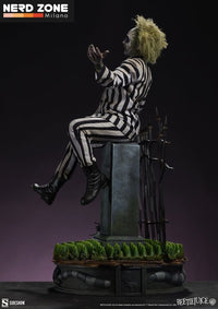 PRE ORDINE - SIDESHOW - Beetlejuice Premium Format Mixed Media Statue Beetlejuice 54 cm