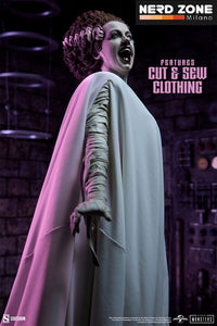 PRE ORDINE - SIDESHOW - Bride of Frankenstein Premium Format Mixed Media Statue The Bride of Frankenstein (Fabric Costume) 55 cm