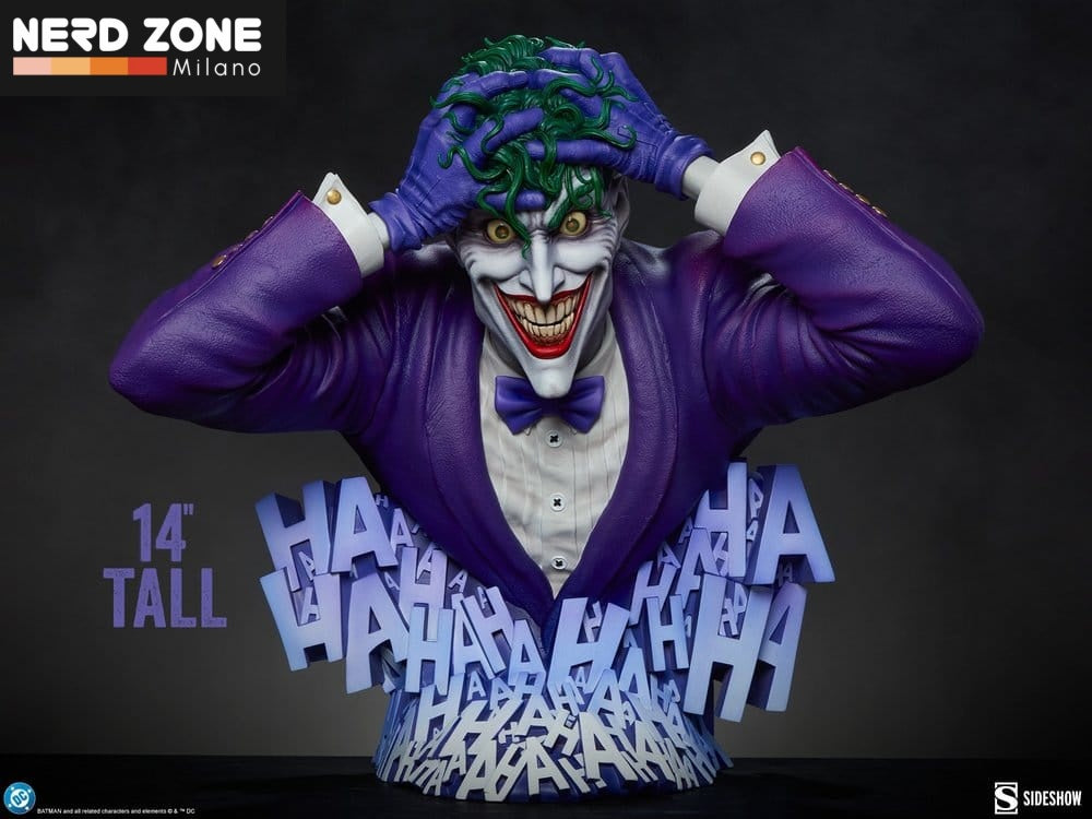 PRE ORDINE SIDESHOW - DC Comics Bust The Joker (Batman: The Killing Joke) 36 cm