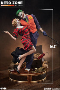 SIDESHOW - DC Comics Mythos Statue 1/5 The Joker and Harley Quinn: Lawless Love 41 cm Statue DC Comics