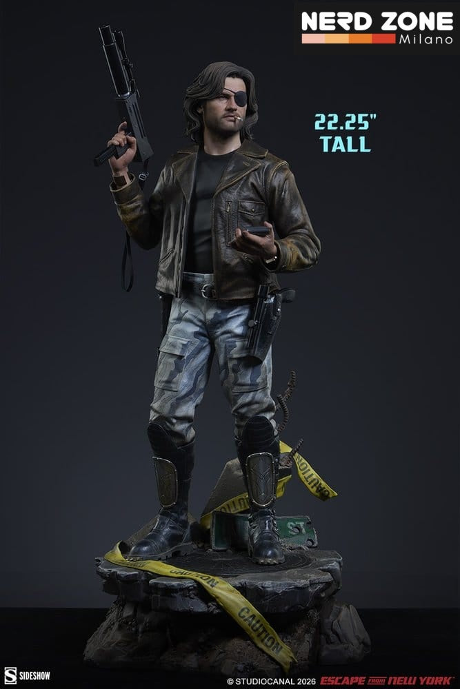 PRE ORDINE - SIDESHOW - Escape from New York Premium Format Figure Snake Plissken 57 cm