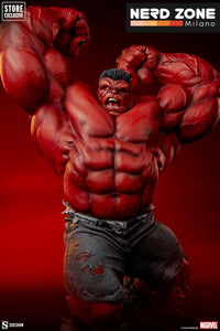 SIDESHOW - Marvel Premium Format Statue Red Hulk: Thunderbolt Ross 74 cm