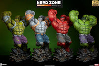 SIDESHOW - Marvel Premium Format Statue Red Hulk: Thunderbolt Ross 74 cm