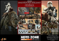 SIDESHOW - Star Wars Episode IV Action Figure 2-Pack 1/6 Sandtrooper Sergeant &amp; Dewback 30 cm
