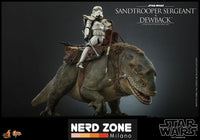 SIDESHOW - Star Wars Episode IV Action Figure 2-Pack 1/6 Sandtrooper Sergeant &amp; Dewback 30 cm