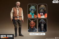 SIDESHOW - Star Wars Episode IV Scum &amp; Villainy Action Figure 1/6 Cornelius Evazan 30 cm