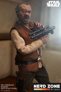 SIDESHOW - Star Wars Episode IV Scum &amp; Villainy Action Figure 1/6 Cornelius Evazan 30 cm