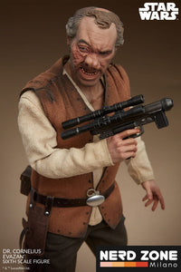 SIDESHOW - Star Wars Episode IV Scum &amp; Villainy Action Figure 1/6 Cornelius Evazan 30 cm