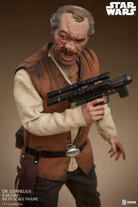 SIDESHOW - Star Wars Episode IV Scum &amp; Villainy Action Figure 1/6 Cornelius Evazan 30 cm