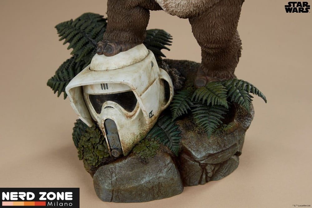 SIDESHOW - Star Wars: Episode VI - Return of the Jedi Premium Format Statue Wicket 46 cm