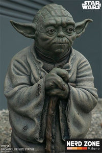 SIDESHOW - Star Wars Life-Size Bronze Statue Yoda 79 cm