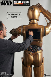 SIDESHOW - Star Wars Life-Size Statue C-3PO 188 cm - Scale 1:1