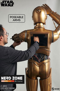 SIDESHOW - Star Wars Life-Size Statue C-3PO 188 cm - Scale 1:1