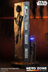 SIDESHOW - Star Wars Life-Size Statue Han Solo in Carbonite 231 cm