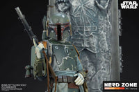 SIDESHOW - Star Wars Premium Format Statue Boba Fett and Han Solo in Carbonite 70 cm