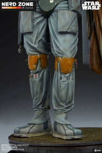 SIDESHOW - Star Wars Premium Format Statue Boba Fett and Han Solo in Carbonite 70 cm