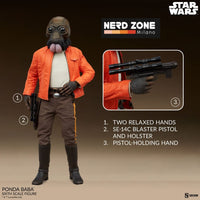 SIDESHOW - Star Wars Scum &amp; Villainy Action Figure 1/6 Ponda Baba 30 cm