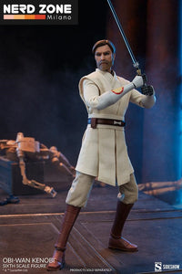 SIDESHOW - Star Wars The Clone Wars Action Figure 1/6 Obi-Wan Kenobi 30 cm