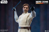 SIDESHOW - Star Wars The Clone Wars Action Figure 1/6 Obi-Wan Kenobi 30 cm