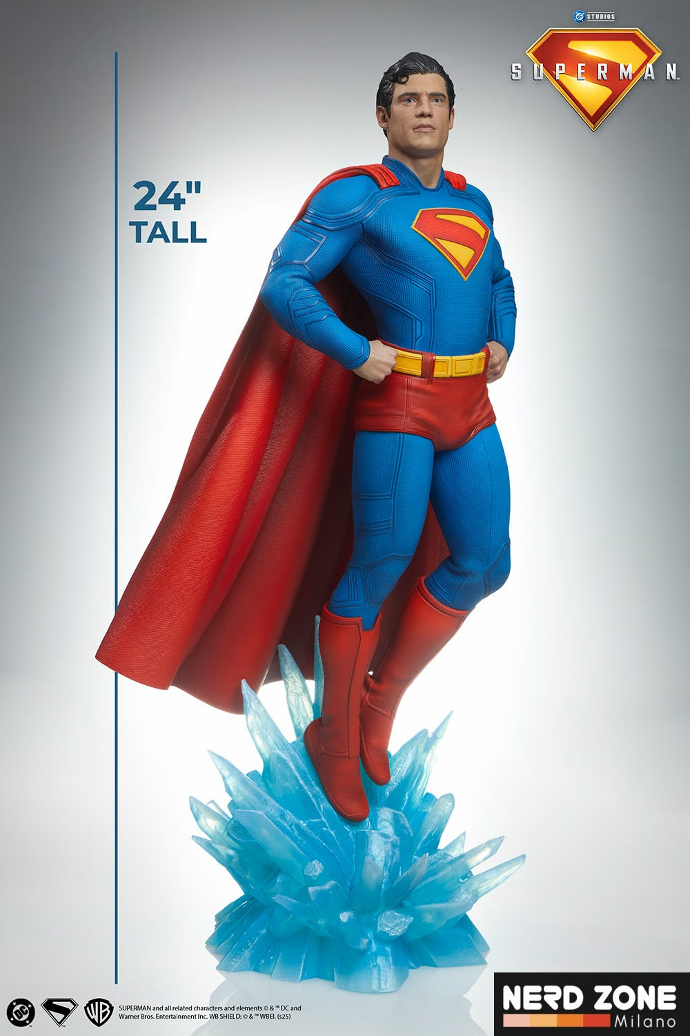 SIDESHOW - Superman (2025) Premium Format Statues Superman 61 cm & Krypto 23 cm Bundle (2)