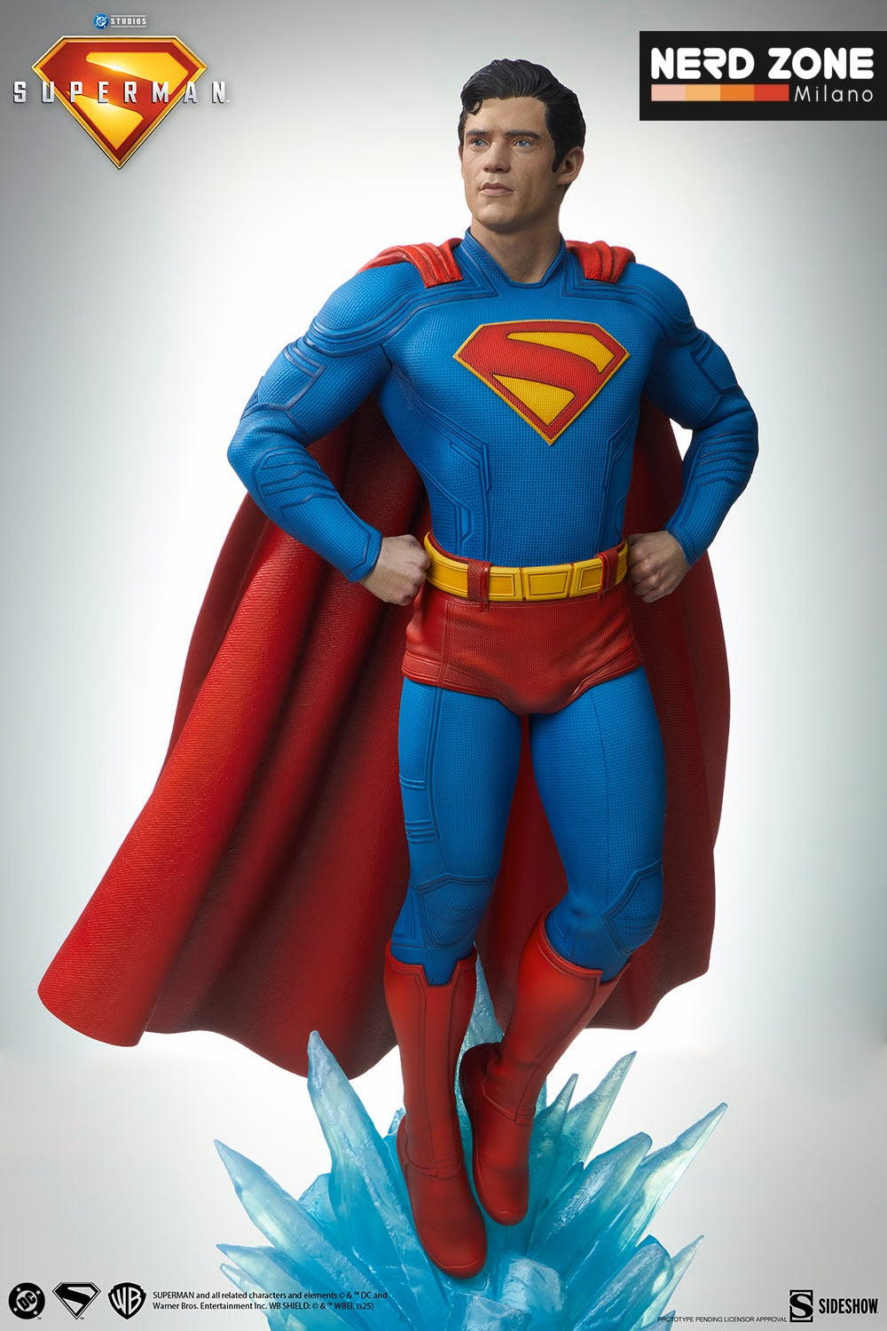 SIDESHOW - Superman (2025) Premium Format Statues Superman 61 cm & Krypto 23 cm Bundle (2)