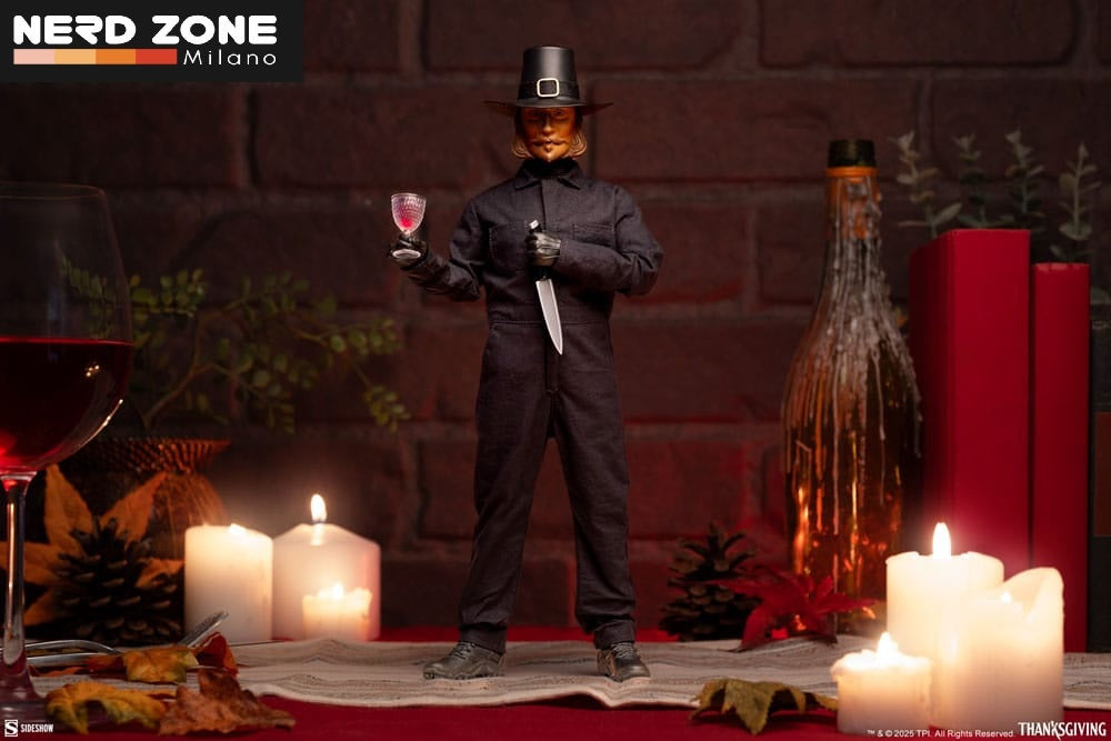 SIDESHOW - Thanksgiving Action Figure 1/6 John Carver 30 cm
