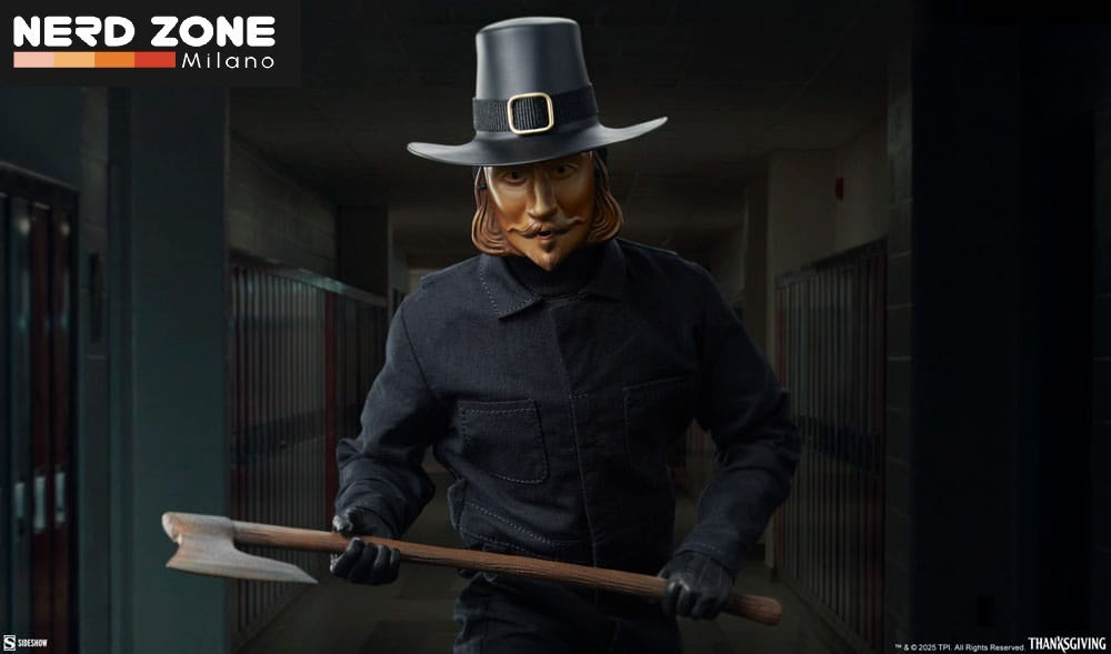 SIDESHOW - Thanksgiving Action Figure 1/6 John Carver 30 cm