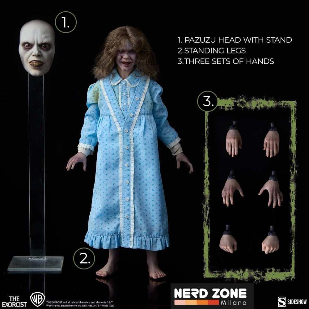 PRE ORDINE SIDESHOW - The Exorcist Action Figure 1/6 Regan MacNeil 23 cm