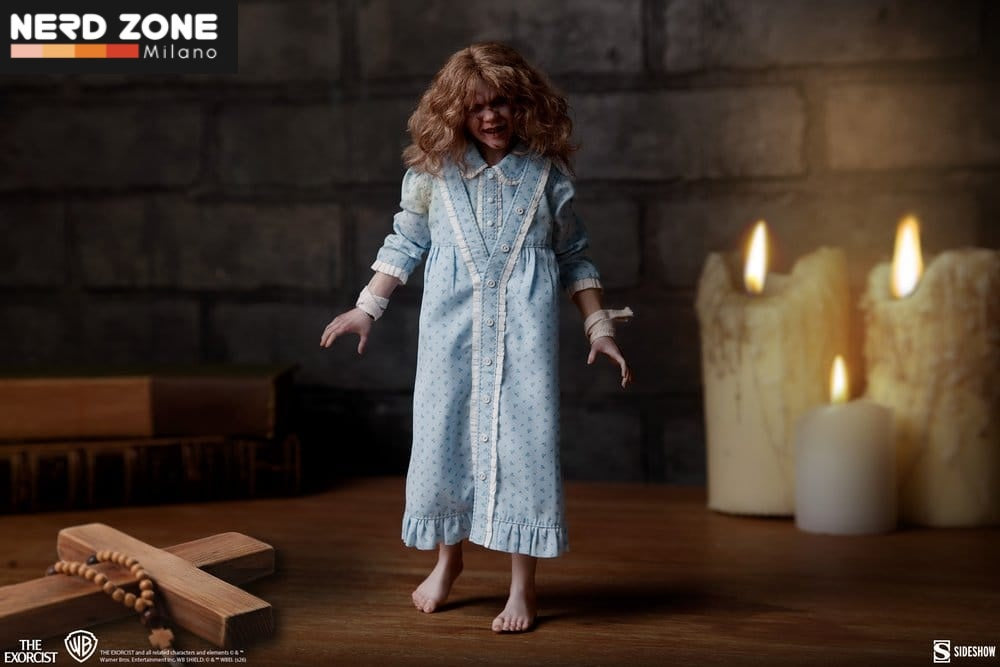 PRE ORDINE SIDESHOW - The Exorcist Action Figure 1/6 Regan MacNeil (Deluxe Edition) 23 cm