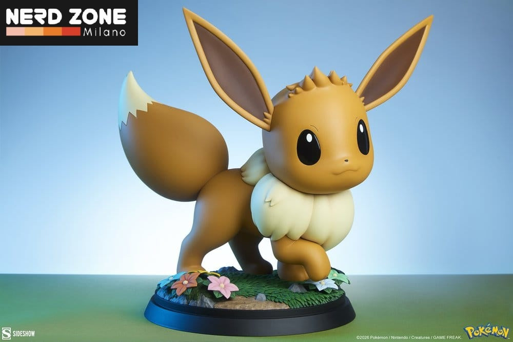 PRE ORDINE - SIDESHOW Pokémon Life-Size Figure Eevee 34 cm