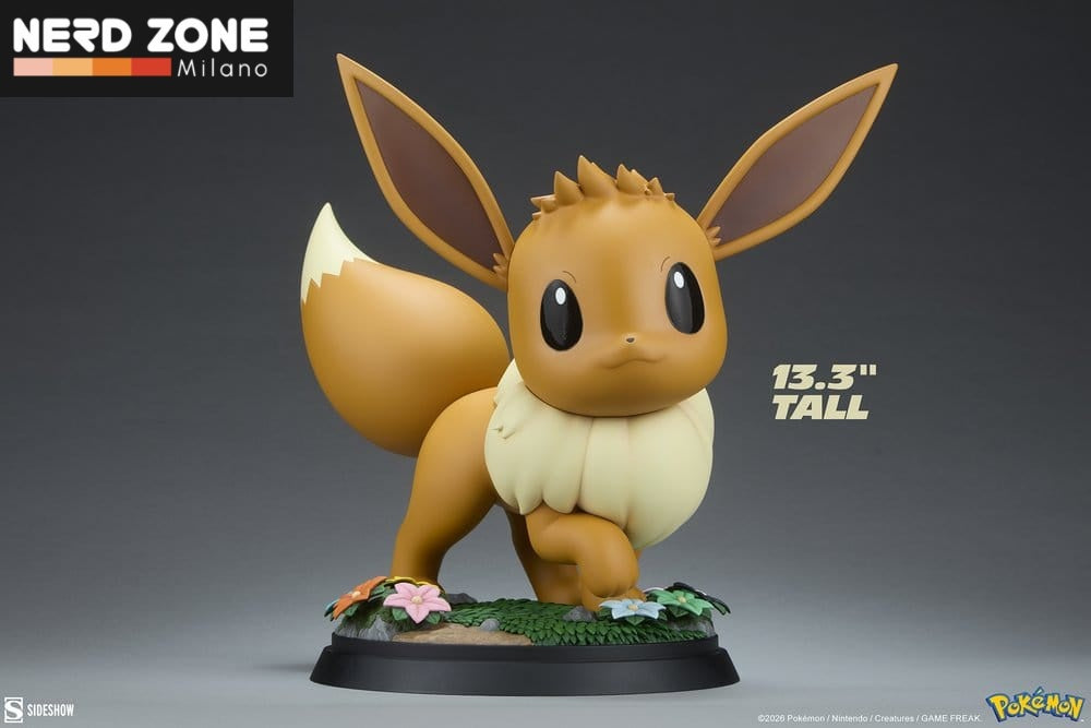 PRE ORDINE - SIDESHOW Pokémon Life-Size Figure Eevee 34 cm