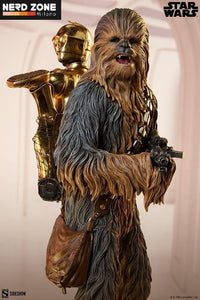 PRE ORDINE - Star Wars Premium Format Figure Chewbacca and C-3PO 63 cm