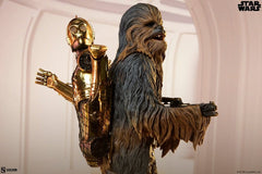 PRE ORDINE - Star Wars Premium Format Figure Chewbacca and C-3PO 63 cm