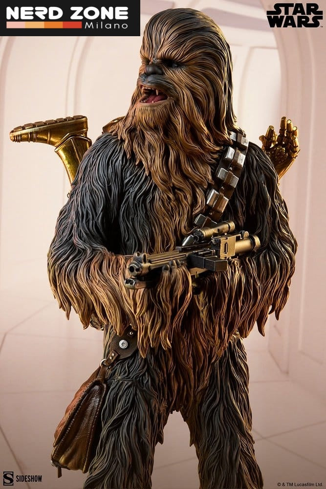 PRE ORDINE - Star Wars Premium Format Figure Chewbacca and C-3PO 63 cm