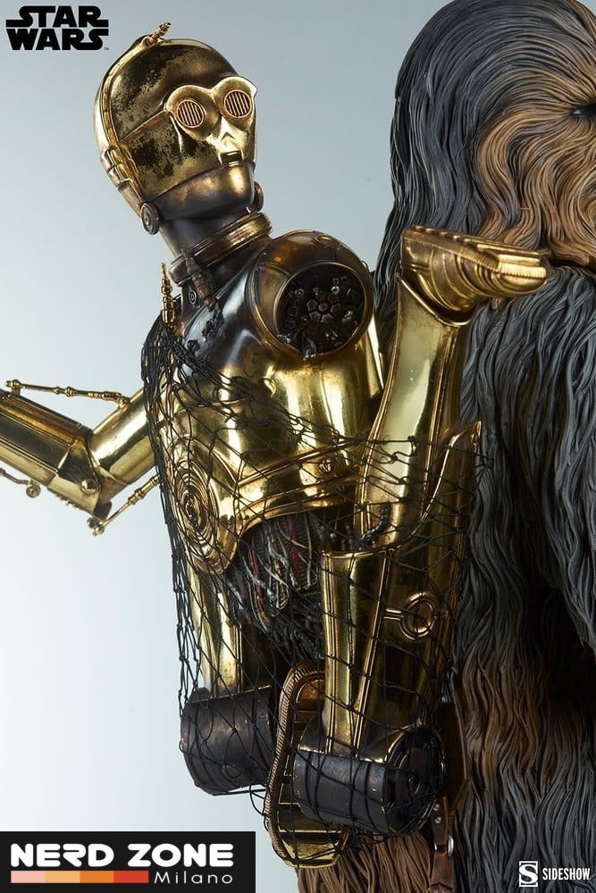 PRE ORDINE - Star Wars Premium Format Figure Chewbacca and C-3PO 63 cm