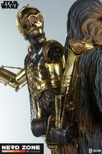 PRE ORDINE - Star Wars Premium Format Figure Chewbacca and C-3PO 63 cm