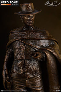 PRE ORDINE - SIDESHOW The Good, The Bad and the Ugly Statue The Man with No Name (Faux Bronze) 39 cm