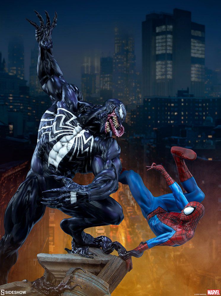 SIDESHOW – Marvel Maquette Spider-Man vs Venom Exclusive 