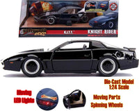 SIMBA TOYS - Knight Rider - KITT 1982 pontiac trans am 1:24 die-cast model with lights 
