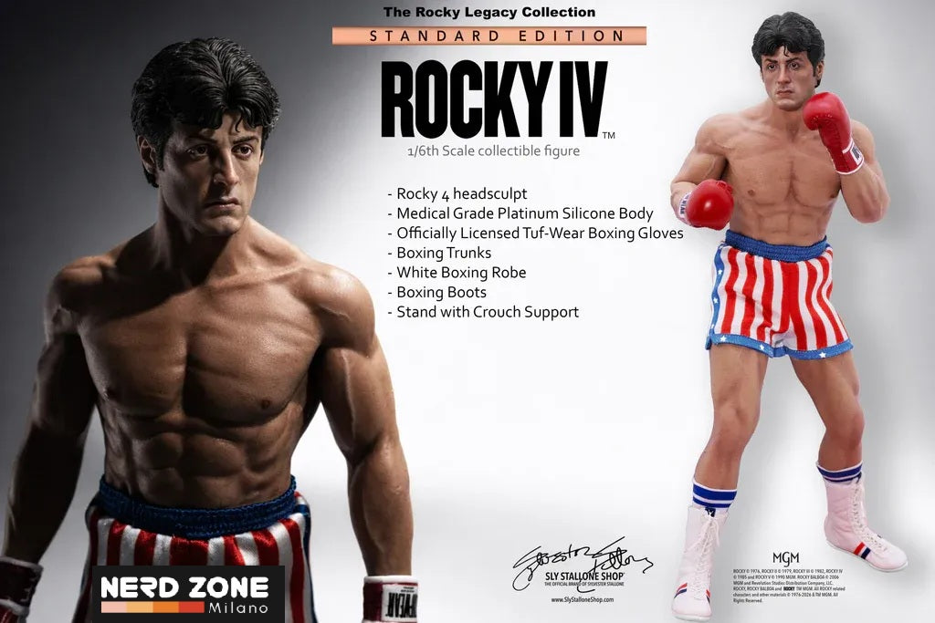 PRE ORDINE - SLY STALLONE SHOP - Rocky 4 Standard Edition 1/6 Scale Action Figure