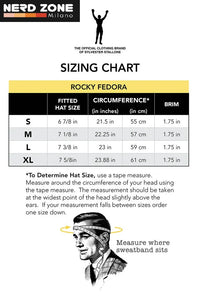 PRE ORDINE - SLY STALLONE SHOP - Rocky Fedora Hat (CAPPELLO)