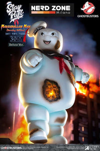 STAR ACE - Ghostbusters Stay Puft Marshmallow Man Burning Deluxe Edition Action Figure