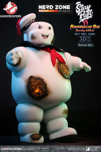 STAR ACE - Ghostbusters Stay Puft Marshmallow Man Burning Deluxe Edition Action Figure
