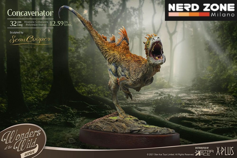 STAR ACE - Wonders of the Wild Statue Concavenator Deluxe Version 25 cm