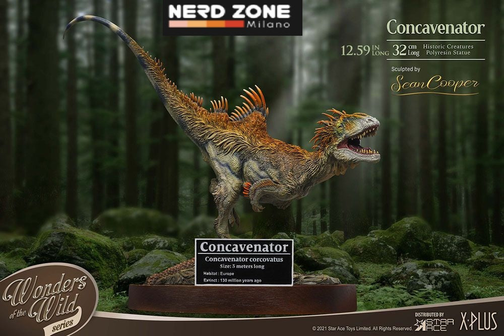 STAR ACE - Wonders of the Wild Statue Concavenator Deluxe Version 25 cm