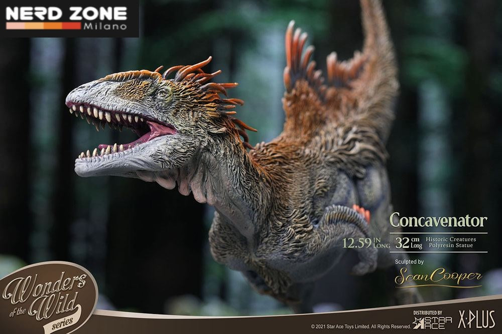 STAR ACE - Wonders of the Wild Statue Concavenator Deluxe Version 25 cm