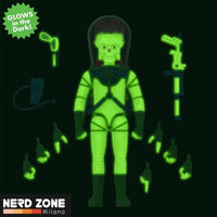 PRE ORDINE SUPER 7 - Mars Attacks Ultimates! Wave 02 Martian Invasion Begins Glow In The Dark