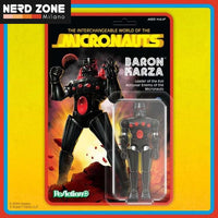 SUPER 7 - Micronauts W01 Biotron & W01 Baron Karza Reaction+ Figure SET